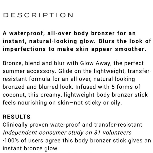 Marc Jacobs Glow Away Bronzing Coconut Body Stick Tan-Tastic! - Picture 16 of 16